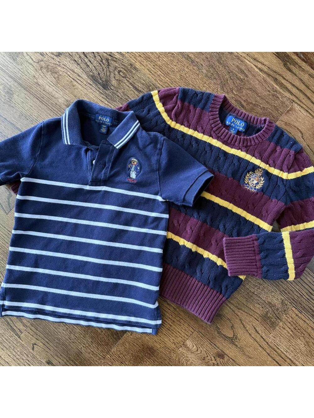 🧸 Vintage Polo Ralph Lauren Embroidered Kids Bundle